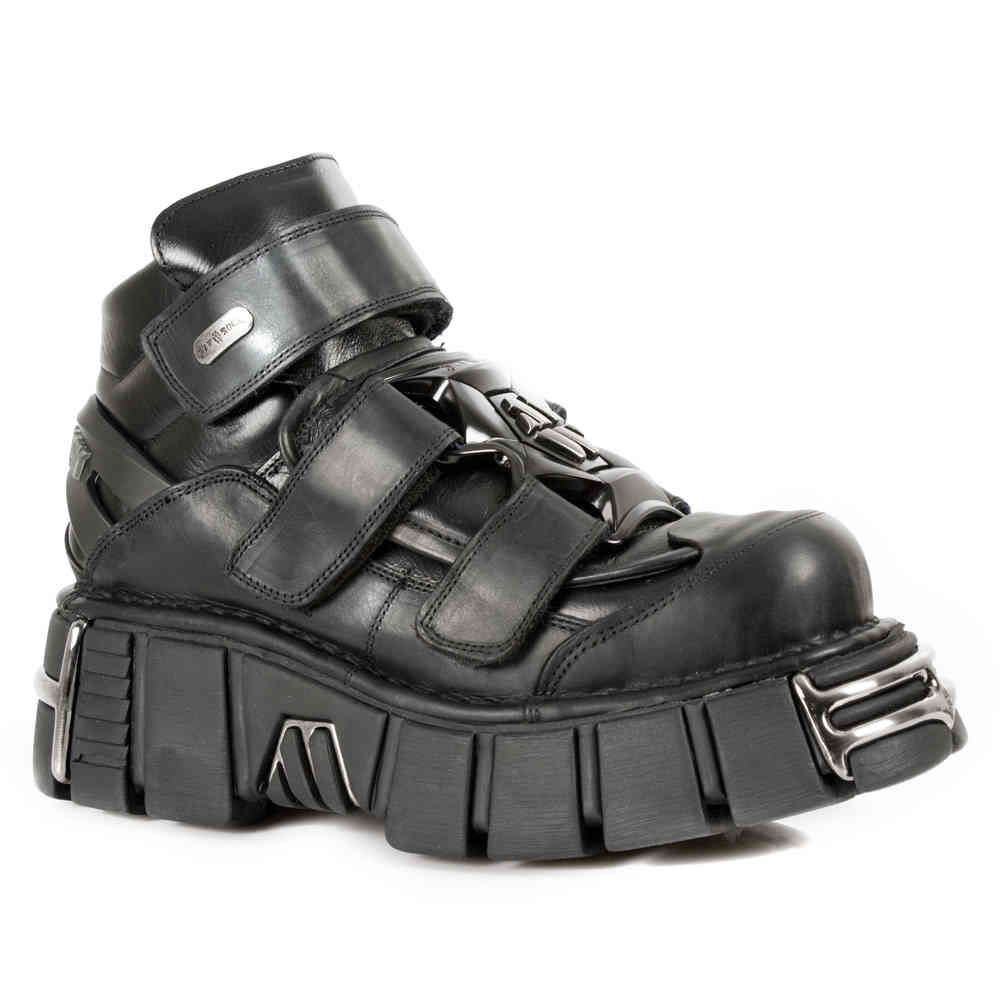 New Rock - M-285-S1 Niedrige Schuhe - Schwarz